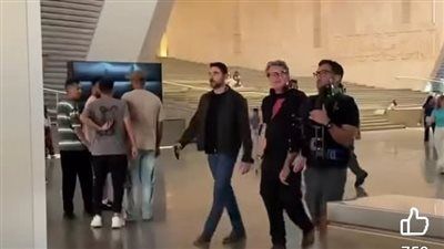 من داخل المتحف المصري الكبير.. كواليس جديدة من تصوير مسلسل الأمير لـ أحمد عز - الخليج الان
