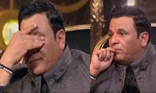 الفنان المصري "محمد فؤاد" يبكي على الهواء