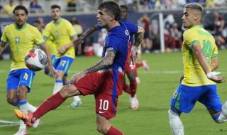 بولسيتش يهدي الولايات المتحدة أول تعادل مع البرازيل