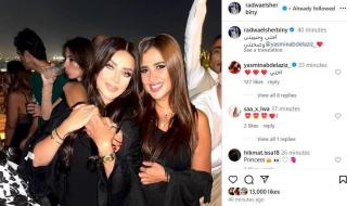 “أختي وصاحبتي وحبيبتي”..صورة ياسمين عبد العزيز ورضوى الشربيني تتصدر مواقع التواصل والجمهور: قمرات
