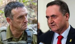 إعلام الاحتلال: كاتس وهاليفي يعقدان اجتماعاً اليوم بسبب التوتر الحادّ بينهما - موقع الخليج الان