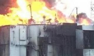 اندلاع حريق في محول كهرباء بمحطة ري بأسوان - الخليج الان