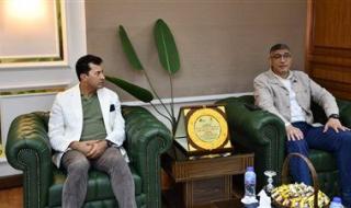 وزير الرياضة يبدأ جولة الجيزة بزيارة الديوان العام تمهيداً لافتتاح عدد من المنشآت الرياضية والشبابية بالمحافظة - الخليج الان