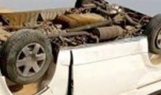 حادث ميكروباص بالقرب من منطقة الهايكستب يؤدي إلى إصابة 10 أشخاص حادث ميكروباص - الخليج الان