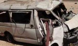 انقلاب ميكروباص على طريق طنطا – المحلة وإصابة 7 أشخاص - الخليج الان