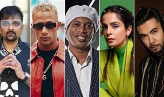 ديو عالمي.. محمد رمضان ومنعم السليماني يجتمعان برونالدينيو ونجوم العالم في يلا حبيبي - الخليج الان