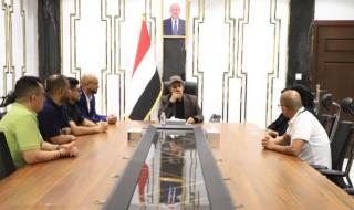 محافظ حضرموت الأستاذ مبخوت بن ماضي يشيد بمشروع "أمن" لتعزيز مكافحة جرائم الابتزاز الإلكتروني