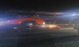 تفاصيل احتراق باص نقل جماعي في أبين