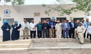 وزارة التربية وبرنامج الغذاء العالمي يدشنون العمل بالمطبخ المدرسي بمديرية تبن بلحج
