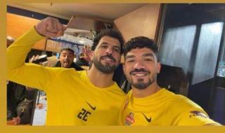 مهدي سليمان يحرس مرمى الزمالك أمام الاتحاد السكندري فى الدوري - الخليج الان