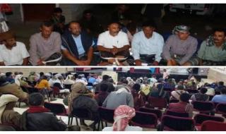 عاجل .. إجتماع موسع في أبين يطالب برفع القيود عن مقرات الانتقالي في عدن ويلوح بخيارات تصعيدية