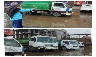 الوكيل سالم: قيادة العاصمة تتابع لحظة بلحظة ولن ندخر جهداً في تسخير كافة الإمكانيات لتجاوز المنخفض