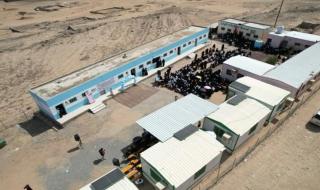 افتتاح ستة فصول إضافية مع التأثيث بمدرسة سمية بمخيم الجفينة للنازحين