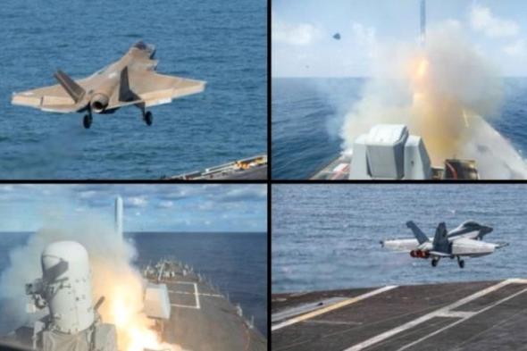 القيادة المركزية الأمريكية تنشر تفاصيل العملية العسكرية على إيران