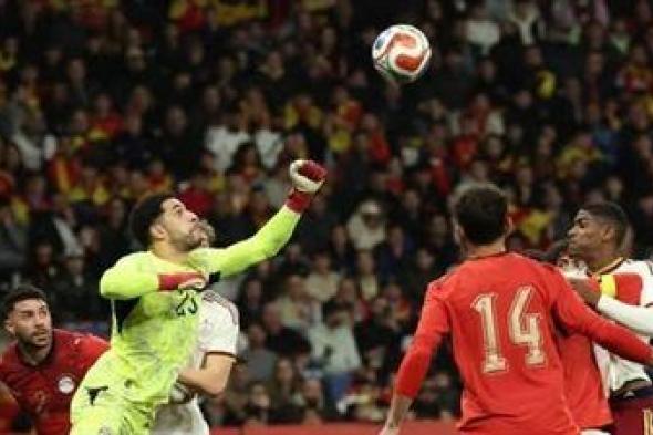 مصطفى شوبير ينقذ الفراعنة.. التعادل السلبي يحسم ودية مصر وإسبانيا - الخليج الان