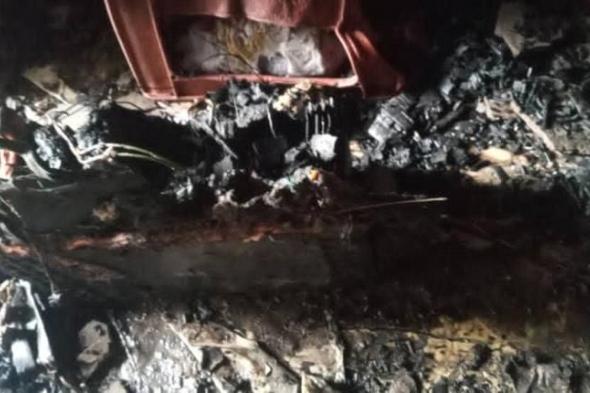 منزل أسرة صحفية في عدن : كل شيء أصبح متفحما ورمادا.. صور